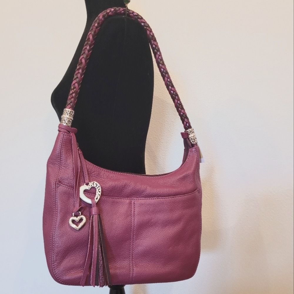 NWT Brighton Barbados Purse in Plum